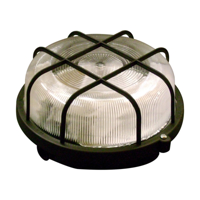 Lámpara de pared Basic Round, negro