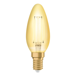 OSRAM vela LED E14 1,5W vintage filament 825 gold características