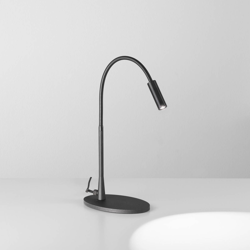 Egger Zooom lámpara de mesa LED, flexible, negro características