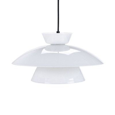 Dyberg Larsen Valby lámpara colgante vidrio, 38cm