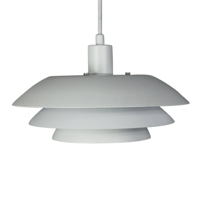 Dyberg Larsen DL31 colgante, Ø 31cm, blanco