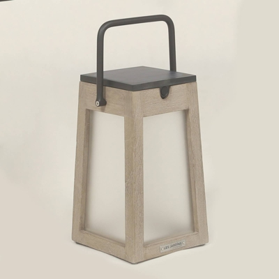 Farol solar LED Tecka portátil, duratek 25 cm