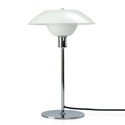 Dyberg Larsen Bergen lámpara de mesa vidrio Ø25cm