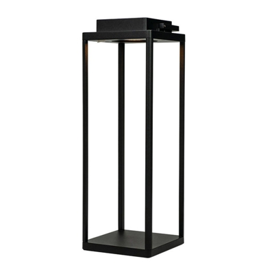 Dyberg Larsen Lucca farol LED, batería, alto 44 cm