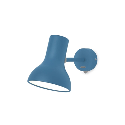Anglepoise Type 75 Mini aplique, azul cebolla