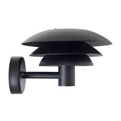 Dyberg Larsen DL20 Outdoor aplique negro Ø 20cm precio