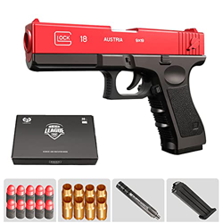 HEHUO Classic Glock & M1911 Soft Bullet Toy Gun - 1: 1 Size Boys Toy Guns,Shell Ejection Soft Bullet Toy Gun,Colorful Toy Gun, with Magazine and Bulle precio