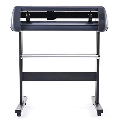 CO-Z Plotter de Corte de Vinilo 72cm Plóter de Corte con Soporte Máquina Cortadora de Vinilo para Hacer Carteles con Controles Digitales Software Sign