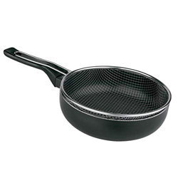 LifeStyle - Sartén freidora con cesto y pico vertedor, 28 cm. Sartén antiadherente con cestillo de acero inoxidable, apta para todo tipo de cocinas, i en oferta