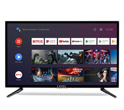 Level 32" Android 9.0 Smart TV 81 cm HD LED TV (Google Assistant, Google Play Store, Prime Video, Netflix) Chromecast integrado, triple sintonizador,  características