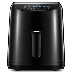 5.5L Freidora sin Aceite, 1700W Freidora de Aire con 6 programas preestablecidos, Temperatura y Tiempo Ajustable, Pantalla LED Tactil, Gran Cesta Cuad precio