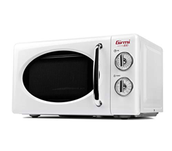 Girmi FM2101 - Horno microondas combinado, 800 W, 20 litros, metal, blanco precio