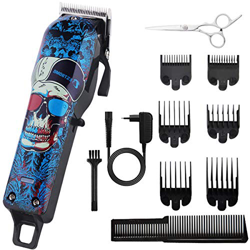 Cortapelos Profesional Hombre, BESTBOMG Cortador de Pelo Recargable, Barbero Electrico Recortador de Barba y Precisión Afeitadora Corporal Cortapelos  en oferta