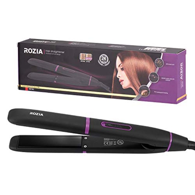 Planchas del pelo Mini Plancha pelo Anti-escaldaduras Plancha de pelo Portátil Uso Doméstico Plancha de pelo Profesional Plancha pelo Profesional, Neg