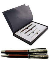 Bolígrafo + Roller Pierre Cardin personalizado con texto precio