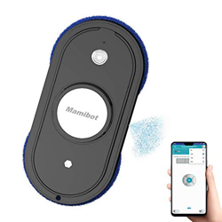 Mamibot W110-F - Robot aspirador para ventanas de cristal y baldosas con depósito de agua de 50 ml, mando a distancia, control por aplicación precio