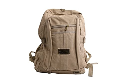 MH Mochila tela, Mochila de montaña, mochila deporte, gran capacidad,ligera,para viajes al aire libre 60L (COLOR TRIGO)