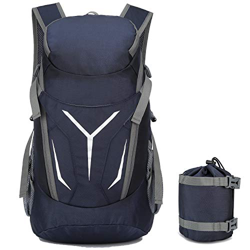 Hwjianfeng 40L Mochila Ultraligera y Compacta Mochila Plegable Resistente al Agua para Hombres Mujeres Acampar al Aire Libre Senderismo Mochila de Via en oferta