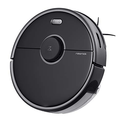 roborock S5 MAX Robot Aspirador, barredora, función de Limpieza, sensores LDS, Control por aplicación (S5 MAX) (Negro)