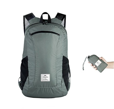Naturehike Ultraligera Mochila Plegable 18L Pequeña Mochila de Senderismo para Mujeres Hombres Impermeable Mochila para Escalar Camping Ciclismo Bicic