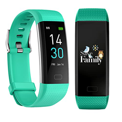 Kids Band SAVEFAMILY. Pulsera de Actividad para niños y Adolescentes. Monitor de Salud, Sueño, Temperatura, 16 Modos de Deporte, Fotos a Distancia. Fo precio