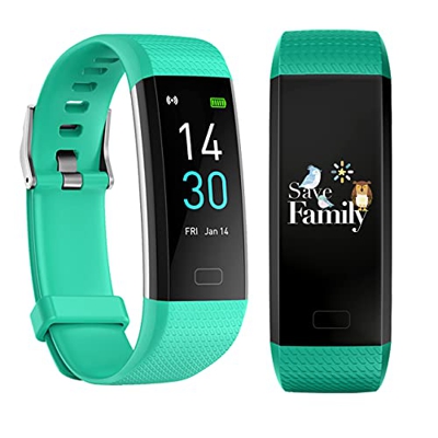 Kids Band SAVEFAMILY. Pulsera de Actividad para niños y Adolescentes. Monitor de Salud, Sueño, Temperatura, 16 Modos de Deporte, Fotos a Distancia. Fo