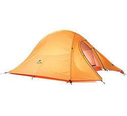 Naturehike Tienda de Campaña Mejorar Cloud Up 2 Persona Tienda de Trekking Ultraligero Impermeable (210T Naranja Estándar) precio