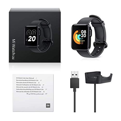 Xiaomi Reloj inteligente Watch Lite Reloj Inteligente Deportivos Impermeable Monitor de sueño Reloj Deportivo para Monitoreo de frecuencia cardíaca Co