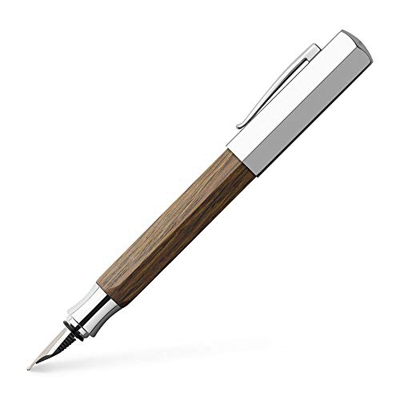 Faber-Castell 147582 - Pluma estilográfica, marrón