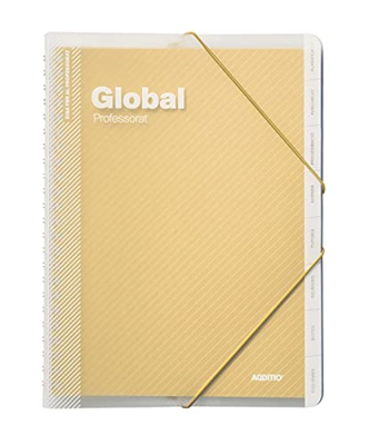 Additio P171 Carpeta Global Avaluació + Agenda + Tutoria + Reunions - color groc (Català)