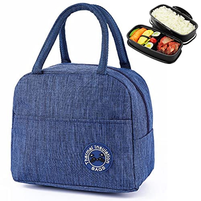 TOPPLAYER Bolsa Isotérmica Pequeña, 6L Bolsa Nevera Playa Portatil, Bolsa Térmica Comida, Térmica Plegable Bolso, Bolsa de Almuerzo Térmica