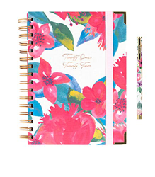 Takenote Agendas - Alice - Agenda Académica 2021-2022- Semana Vista - Dietario Castellano e Inglés - 224 páginas - Tamaño A5 - 16 x 21 cm- Anillas Bro características