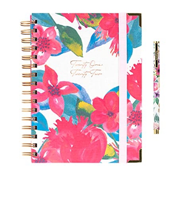 Takenote Agendas - Alice - Agenda Académica 2021-2022- Semana Vista - Dietario Castellano e Inglés - 224 páginas - Tamaño A5 - 16 x 21 cm- Anillas Bro