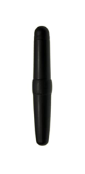 Stipula Pasapurto superligero Stealth pluma estilográfica punta extrafina, negro mate, de resina aviónica superligera, carga directa de la tinta con c características