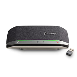 Ver Sistema Manos Libres portátil 'Sync 20+' con Conector USB-A, Incluye Bluetooth Stick BT600 y botón de Microsoft Teams y sus características Sistema Manos Libres portátil 'Sync 20+' con Conector USB-A, Incluye Bluetooth Stick BT600 y botón de Microsoft Teams características