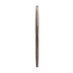 KERDEJAR Pluma estilográfica, estilográfica Plateada con Borde, 0,38 mm, Punta Fina, Marcador de Tinta de Escritura Suave, Mejor Regalo Plateado características