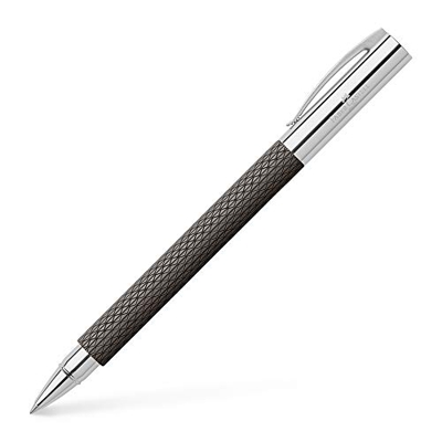 Faber Castell 147056 - Roller con cuerpo en resina, guilloqueada OpArt, color arena oscura