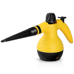 Limpiador de vapor de mano, limpiador de vapor portátil a presión, tanque de agua de 350 ml para limpiar alfombras de ventana de piso de baño de baño  características