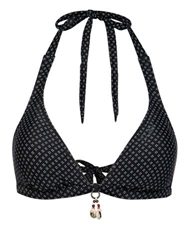 Protest Mmton Ccup Sujetador De Bikini para Mujer, True Black, M/38 precio