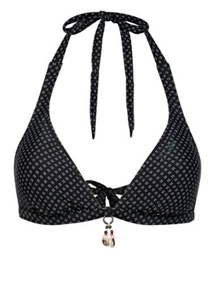Protest Mmton Ccup Sujetador De Bikini para Mujer, True Black, M/38