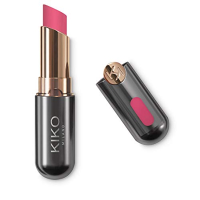 Kiko Milano Unlimited Stylo 06 Labial Cremoso de Larga Duración Hasta 10 Horas con Acabado Semimate, Hibiscus