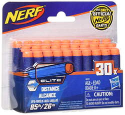 Nerf - Elite 30 Dardos (Hasbro A0351148 ) características