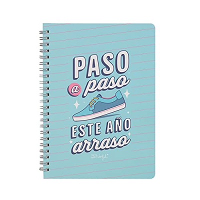 Mr. Wonderful Libreta pequeña - Paso a paso, este año arraso, WOA11037ES