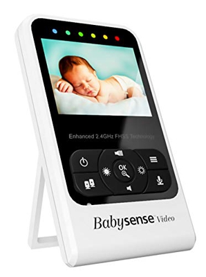 Babysense Unidad de padres para vigilabebés con vídeo V24R - No apto para modelos V24UK anteriores