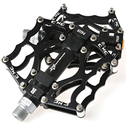 RockBros Pedales de bicicleta Ciclismo Pedales de rodamiento sellado (negro) en oferta