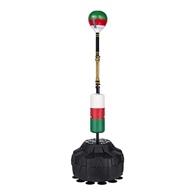 TYX Bolsas Reflectantes Independientes, Saco de Boxeo Ajustable En Altura con Barra Giratoria, Juego de Boxeo Estable para Entrenamiento de Artes Marc
