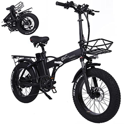 Bicicleta Plegable Eléctrica Neumático Gordo 20"* 4" con Batería De Iones De Litio De 48V 15Ah, 750W Bicicleta De Montaña De Ciudad De Largo Alcance precio