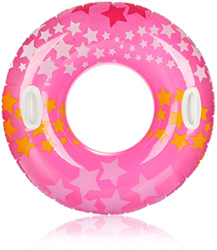 com-four® Neumáticos de natación - Un Gran Anillo de natación con Asas - Coloridas Llantas de natación para niños [la selección varía] (01 Pieza - Ø 9 características