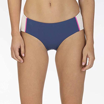 Hurley W Q/D Maritime Boy Surf Bottom Partes De Abajo Bikini, Mujer, Pale Ivory, S