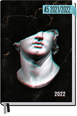 Chäff-Timer Classic A5 Calendario 2021/2022 [Where is my mind?] Agenda 18 meses: julio 2021 a diciembre 2022 | Calendario semanal con planificador sem